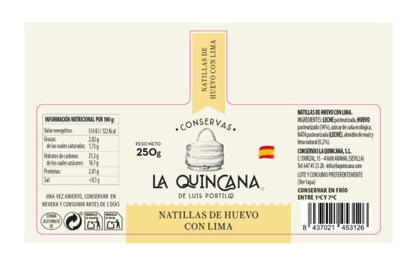 Natillas de Huevo y Lima - Imagen 2