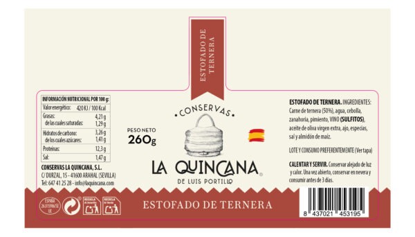 103 Estofado de Ternera - Imagen 2