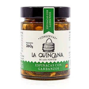 208 Espinacas con Garbanzos
