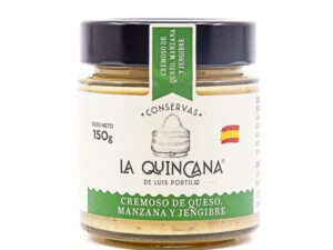 Cremoso de queso, Manzana y Jengibre